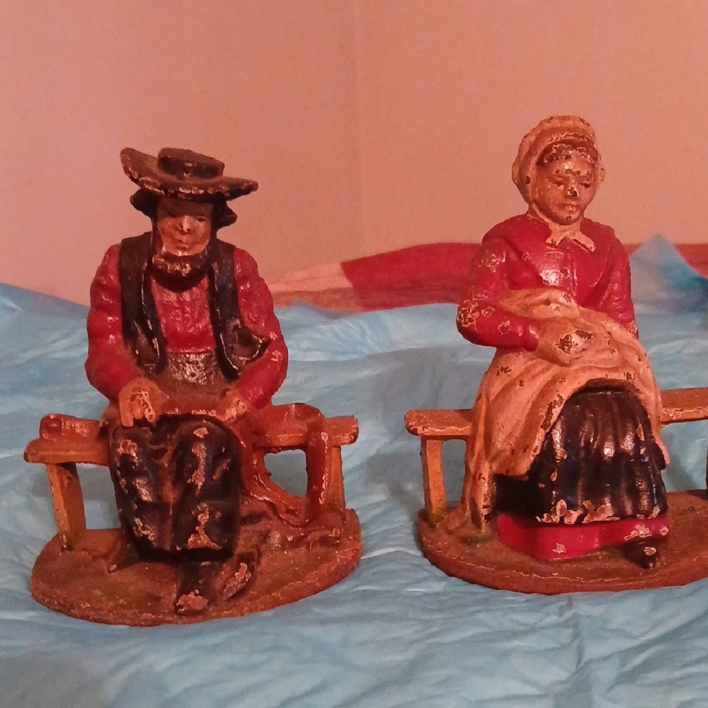 Vintage Painted Figurines
